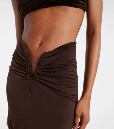 JADE SWIM Skyla ruched maxi skirt | Thumbnail 4 JADE SWIM Skyla ruched maxi skirt | Thumbnail 4