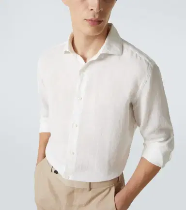 Thom Sweeney Linen shirt | Thumbnail 5 Thom Sweeney Linen shirt | Thumbnail 5