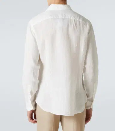 Thom Sweeney Linen shirt | Thumbnail 6 Thom Sweeney Linen shirt | Thumbnail 6