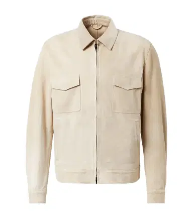 Thom Sweeney Suede blouson | Thumbnail 1 Thom Sweeney Suede blouson | Thumbnail 1