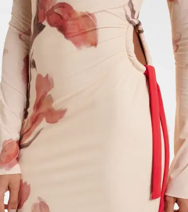 SIR Floral one-shoulder maxi dress | Thumbnail 3 SIR Floral one-shoulder maxi dress | Thumbnail 3
