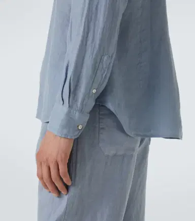 Thom Sweeney Linen shirt | Thumbnail 3 Thom Sweeney Linen shirt | Thumbnail 3