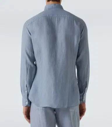 Thom Sweeney Linen shirt | Thumbnail 4 Thom Sweeney Linen shirt | Thumbnail 4