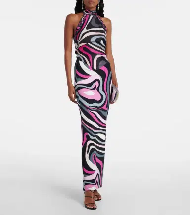 Pucci Marmo high-rise maxi skirt | Thumbnail 2 Pucci Marmo high-rise maxi skirt | Thumbnail 2