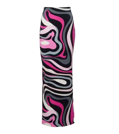 Pucci Marmo high-rise maxi skirt | Thumbnail 1 Pucci Marmo high-rise maxi skirt | Thumbnail 1