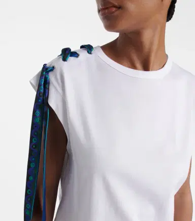 Pucci Iride-detail cotton T-shirt | Thumbnail 3 Pucci Iride-detail cotton T-shirt | Thumbnail 3