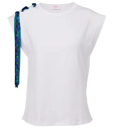 Pucci Iride-detail cotton T-shirt | Thumbnail 1 Pucci Iride-detail cotton T-shirt | Thumbnail 1