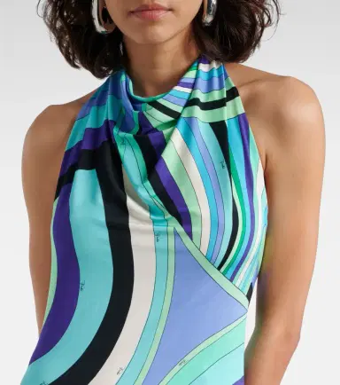 Pucci Iride open-back maxi dress | Thumbnail 2 Pucci Iride open-back maxi dress | Thumbnail 2