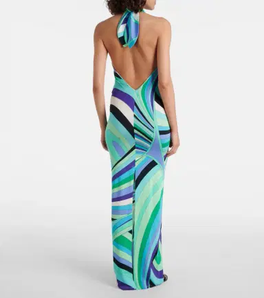 Pucci Iride open-back maxi dress | Thumbnail 5 Pucci Iride open-back maxi dress | Thumbnail 5