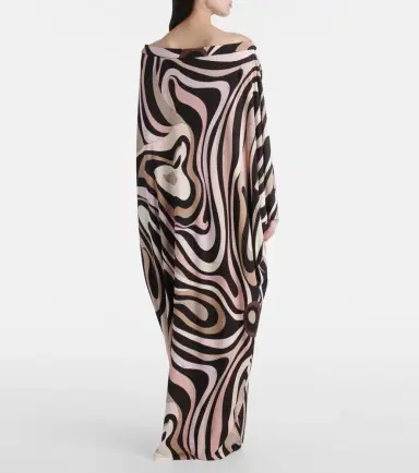 Pucci Marmo printed off-shoulder beach cover-up | Thumbnail 2 Pucci Marmo printed off-shoulder beach cover-up | Thumbnail 2