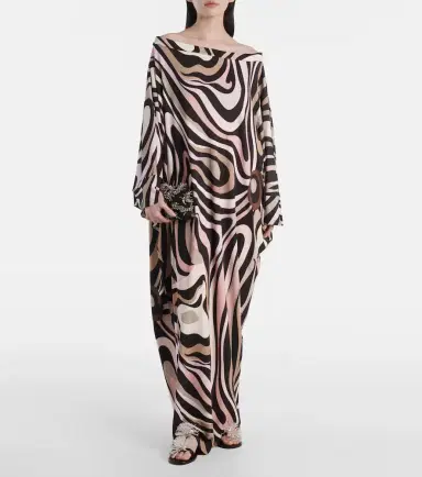 Pucci Marmo printed off-shoulder beach cover-up | Thumbnail 5 Pucci Marmo printed off-shoulder beach cover-up | Thumbnail 5