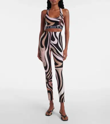 Pucci Printed sports bra | Thumbnail 4 Pucci Printed sports bra | Thumbnail 4