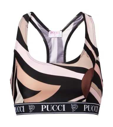 Pucci Printed sports bra | Thumbnail 1 Pucci Printed sports bra | Thumbnail 1