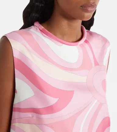 Pucci Marmo silk minidress | Thumbnail 3 Pucci Marmo silk minidress | Thumbnail 3