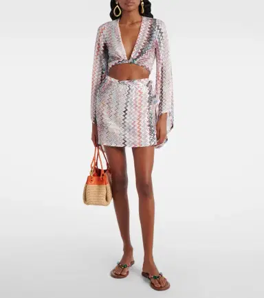 Missoni Zigzag cropped blouse | Thumbnail 4 Missoni Zigzag cropped blouse | Thumbnail 4