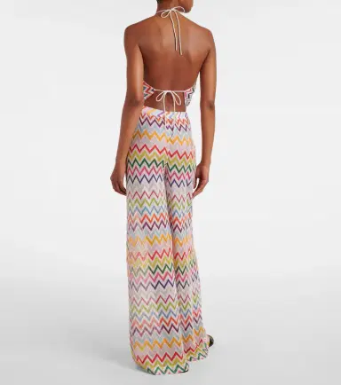 Missoni Zigzag knitted open-back halterneck top | Thumbnail 2 Missoni Zigzag knitted open-back halterneck top | Thumbnail 2