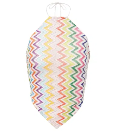 Missoni Zigzag knitted open-back halterneck top | Thumbnail 1 Missoni Zigzag knitted open-back halterneck top | Thumbnail 1