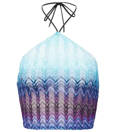 Missoni Halterneck crop top | Thumbnail 1 Missoni Halterneck crop top | Thumbnail 1