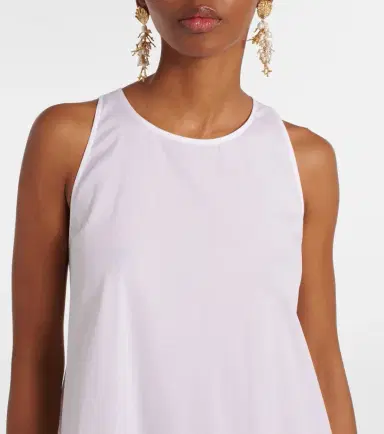 Max Mara Romea cotton-blend poplin maxi dress | Thumbnail 4 Max Mara Romea cotton-blend poplin maxi dress | Thumbnail 4