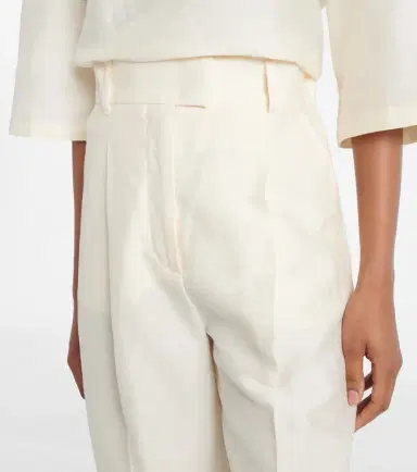 Max Mara Efedra high-rise straight pants | Thumbnail 3 Max Mara Efedra high-rise straight pants | Thumbnail 3