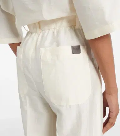 Max Mara Efedra high-rise straight pants | Thumbnail 4 Max Mara Efedra high-rise straight pants | Thumbnail 4