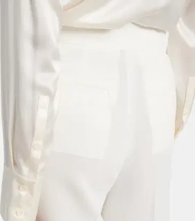 Max Mara Abetone high-rise cady wide-leg pants | Thumbnail 2 Max Mara Abetone high-rise cady wide-leg pants | Thumbnail 2