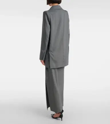 Max Mara Ebridi wool, mohair, and silk blazer | Thumbnail 2 Max Mara Ebridi wool, mohair, and silk blazer | Thumbnail 2