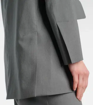 Max Mara Ebridi wool, mohair, and silk blazer | Thumbnail 4 Max Mara Ebridi wool, mohair, and silk blazer | Thumbnail 4