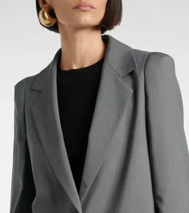 Max Mara Ebridi wool, mohair, and silk blazer | Thumbnail 6 Max Mara Ebridi wool, mohair, and silk blazer | Thumbnail 6