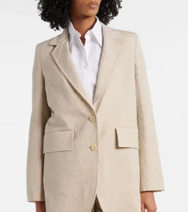 Max Mara Single-breasted wool blazer | Thumbnail 3 Max Mara Single-breasted wool blazer | Thumbnail 3