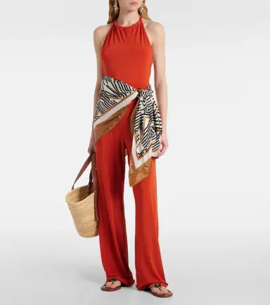 Max Mara Parsec halterneck jumpsuit | Thumbnail 4 Max Mara Parsec halterneck jumpsuit | Thumbnail 4