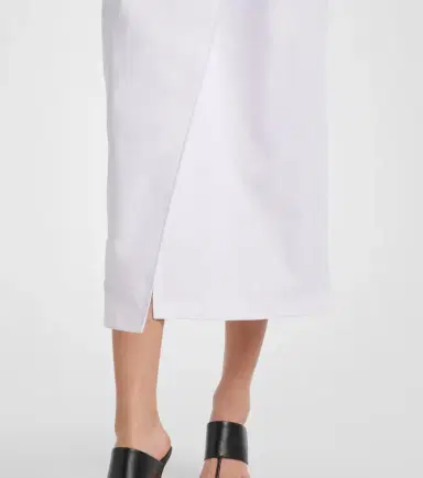 Max Mara Cotton-blend twill wrap dress | Thumbnail 4 Max Mara Cotton-blend twill wrap dress | Thumbnail 4