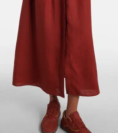 Gabriela Hearst Maude belted linen shirt dress | Thumbnail 6 Gabriela Hearst Maude belted linen shirt dress | Thumbnail 6