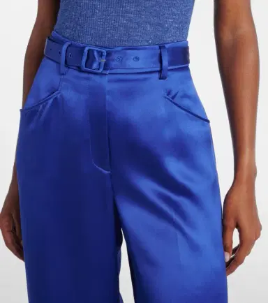 Gabriela Hearst Norman silk tweed wide-leg pants | Thumbnail 4 Gabriela Hearst Norman silk tweed wide-leg pants | Thumbnail 4