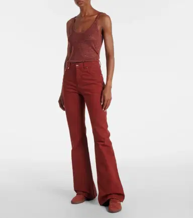 Gabriela Hearst Willa high-rise bootcut jeans | Thumbnail 6 Gabriela Hearst Willa high-rise bootcut jeans | Thumbnail 6
