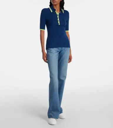 Gabriela Hearst Perro cashmere and silk polo shirt | Thumbnail 2 Gabriela Hearst Perro cashmere and silk polo shirt | Thumbnail 2