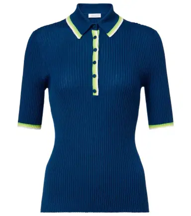 Gabriela Hearst Perro cashmere and silk polo shirt | Thumbnail 1 Gabriela Hearst Perro cashmere and silk polo shirt | Thumbnail 1