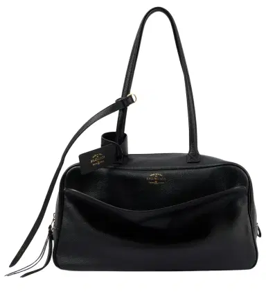 Balenciaga Carrie Medium leather bowling bag | Thumbnail 1 Balenciaga Carrie Medium leather bowling bag | Thumbnail 1