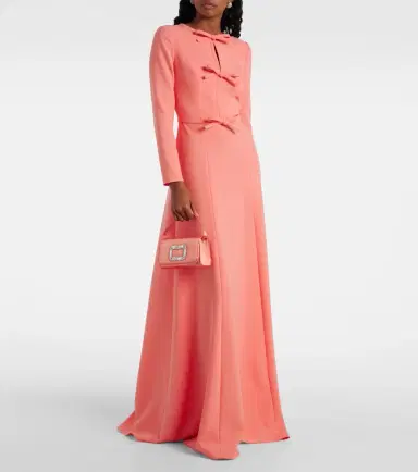 Roger Vivier Pilgrim Micro satin clutch | Thumbnail 2 Roger Vivier Pilgrim Micro satin clutch | Thumbnail 2