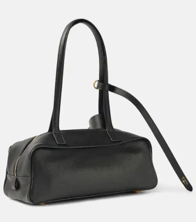 Balenciaga Carrie Small leather bowling bag | Thumbnail 4 Balenciaga Carrie Small leather bowling bag | Thumbnail 4