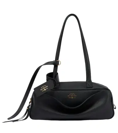 Balenciaga Carrie Small leather bowling bag | Thumbnail 1 Balenciaga Carrie Small leather bowling bag | Thumbnail 1