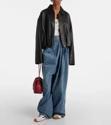 Loewe Leather jacket | Thumbnail 2 Loewe Leather jacket | Thumbnail 2