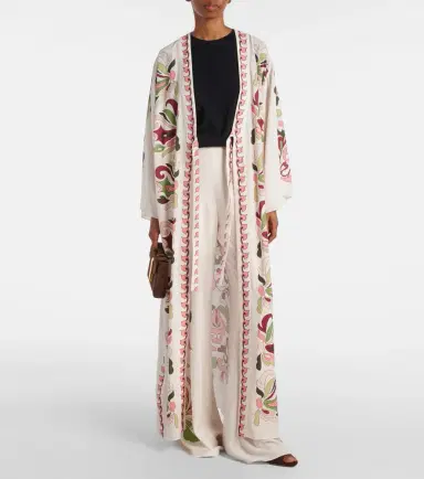 ADRIANA DEGREAS Inamorata printed high-rise wide-leg pants | Thumbnail 4 ADRIANA DEGREAS Inamorata printed high-rise wide-leg pants | Thumbnail 4
