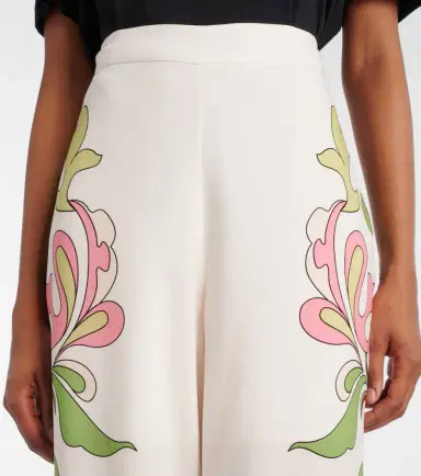 ADRIANA DEGREAS Inamorata printed high-rise wide-leg pants | Thumbnail 5 ADRIANA DEGREAS Inamorata printed high-rise wide-leg pants | Thumbnail 5