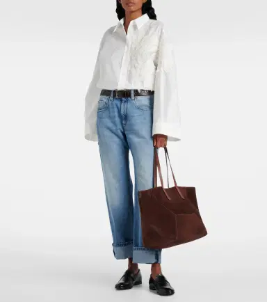 Brunello Cucinelli BC Duo Large suede tote bag | Thumbnail 6 Brunello Cucinelli BC Duo Large suede tote bag | Thumbnail 6