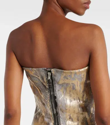 Rick Owens Denim bustier | Thumbnail 3 Rick Owens Denim bustier | Thumbnail 3