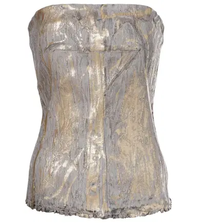 Rick Owens Denim bustier | Thumbnail 1 Rick Owens Denim bustier | Thumbnail 1