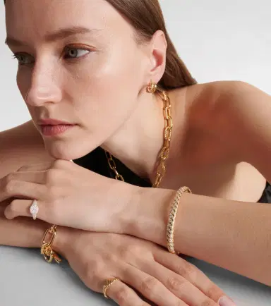 David Yurman Sculpted Cable 18kt gold bangle with diamonds | Thumbnail 3 David Yurman Sculpted Cable 18kt gold bangle with diamonds | Thumbnail 3