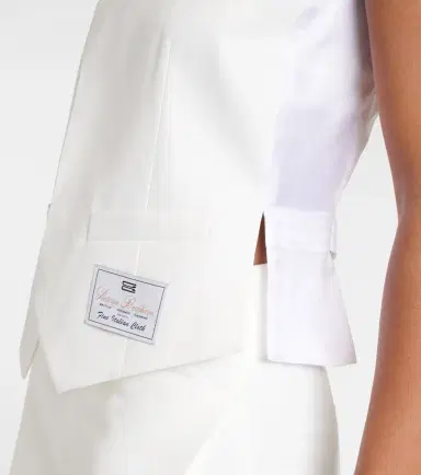 Victoria Beckham Tie-detail vest | Thumbnail 2 Victoria Beckham Tie-detail vest | Thumbnail 2