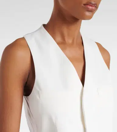 Victoria Beckham Tie-detail vest | Thumbnail 3 Victoria Beckham Tie-detail vest | Thumbnail 3